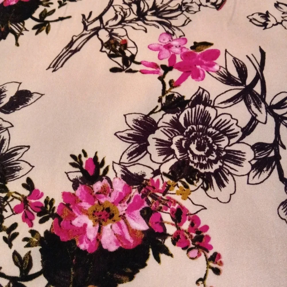 Express Floral Print Scarf Shawl Wrap OS